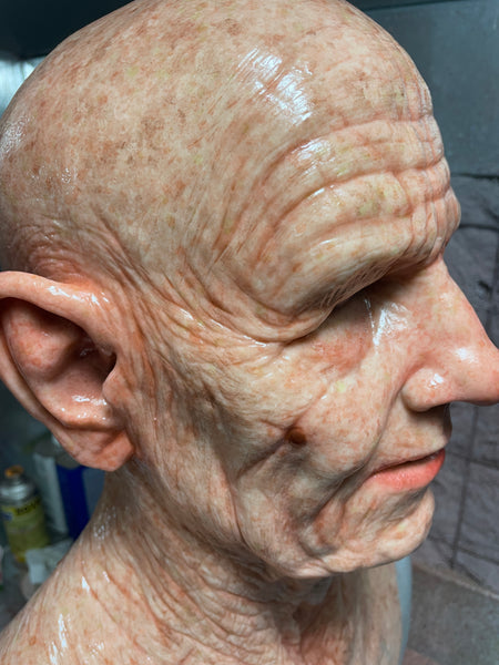 Savage Silicone Old Man Mask