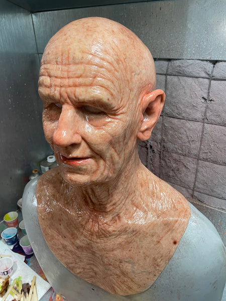 The Storyteller Old Man Mask by Savage Silicone