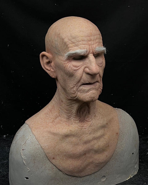 Old Man Prune - Silicone Old Man Mask