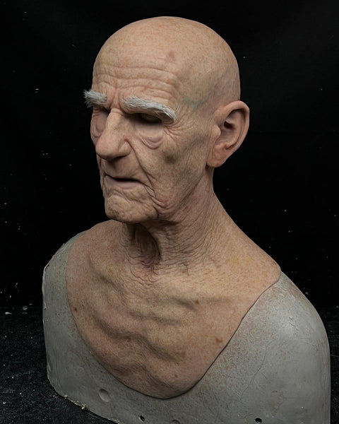 Old Man Prune - Silicone Old Man Mask