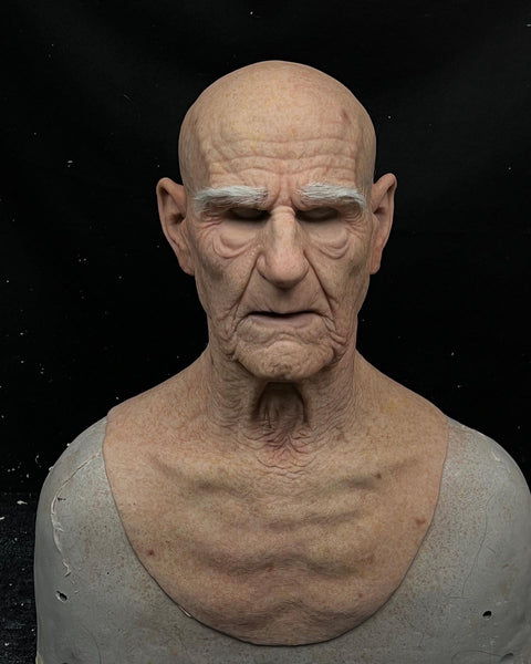Old Man Prune - Silicone Old Man Mask