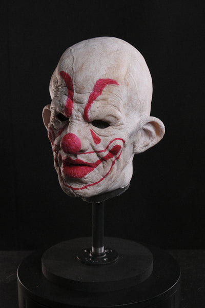IN STOCK - Custom “Big Top” little red clown silicone mask Transworld Display