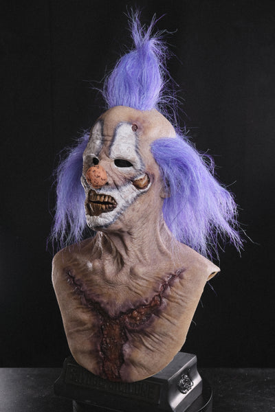 IN STOCK - Custom “Cadaver” clown silicone mask Transworld Display