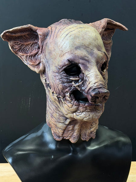 IN STOCK - “Taxidermist” Undead Pig silicone mask