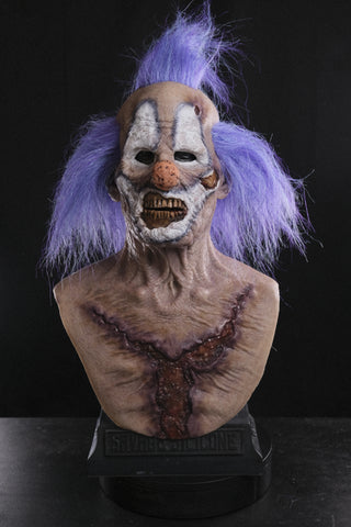IN STOCK - Custom “Cadaver” clown silicone mask Transworld Display