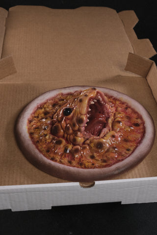 IN STOCK - “Savage Pizza” cheese silicone puppet Transworld Display