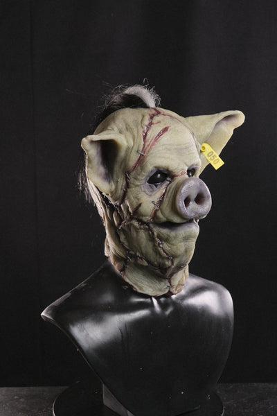 IN STOCK - Custom “Piggy” #50 Frankin-Pig silicone mask Transworld Display