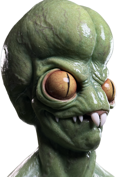 Reptilian - Silicone Alien Mask
