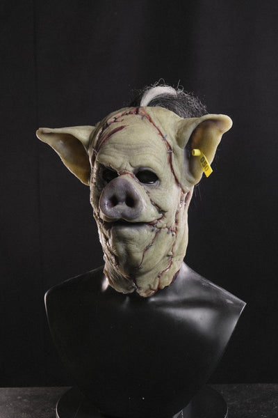 IN STOCK - Custom “Piggy” #50 Frankin-Pig silicone mask Transworld Display