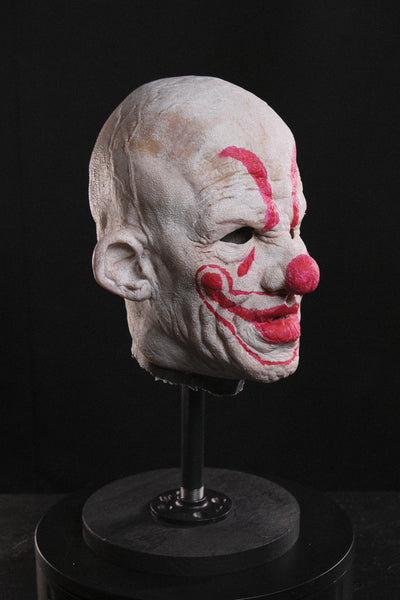 IN STOCK - Custom “Big Top” little red clown silicone mask Transworld Display