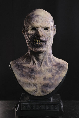 IN STOCK - Custom “Bog Zombie” Decay paint silicone mask Transworld Display