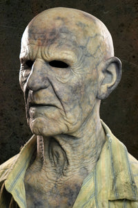 Old Man Prune - Zombie Edition Undead Silicone Old Man Mask
