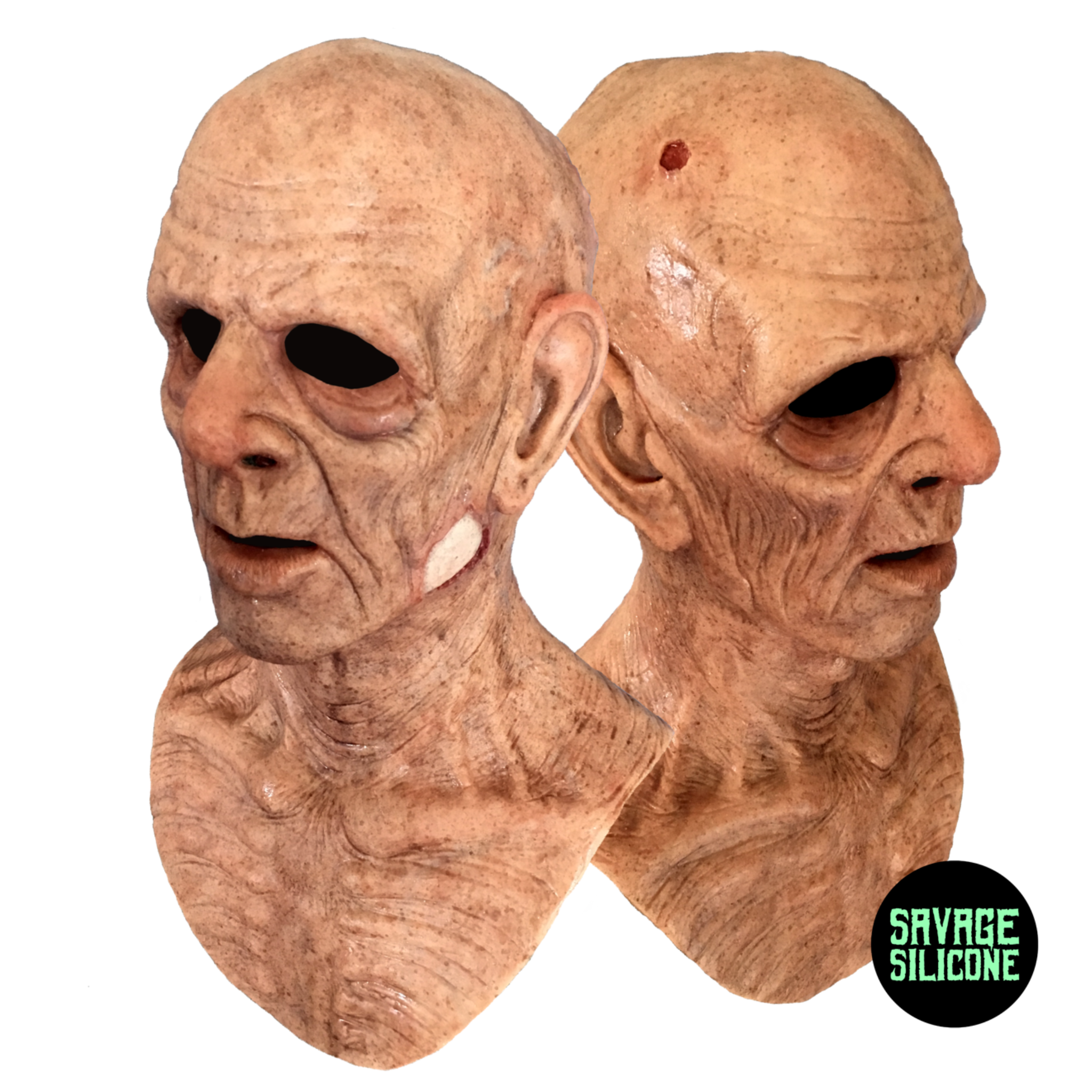 finansiel Revolutionerende Hæderlig Silicone Zombie Mask - First Stage Zombie by Savage Silicone