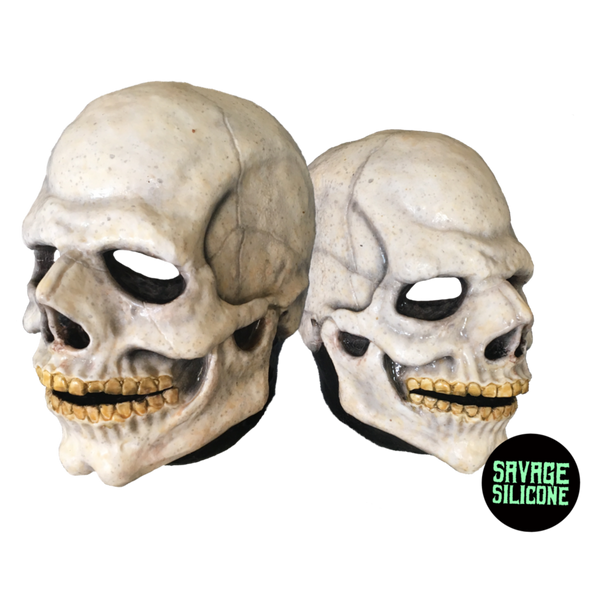 "Skull" Silicone half mask - Savage Silicone