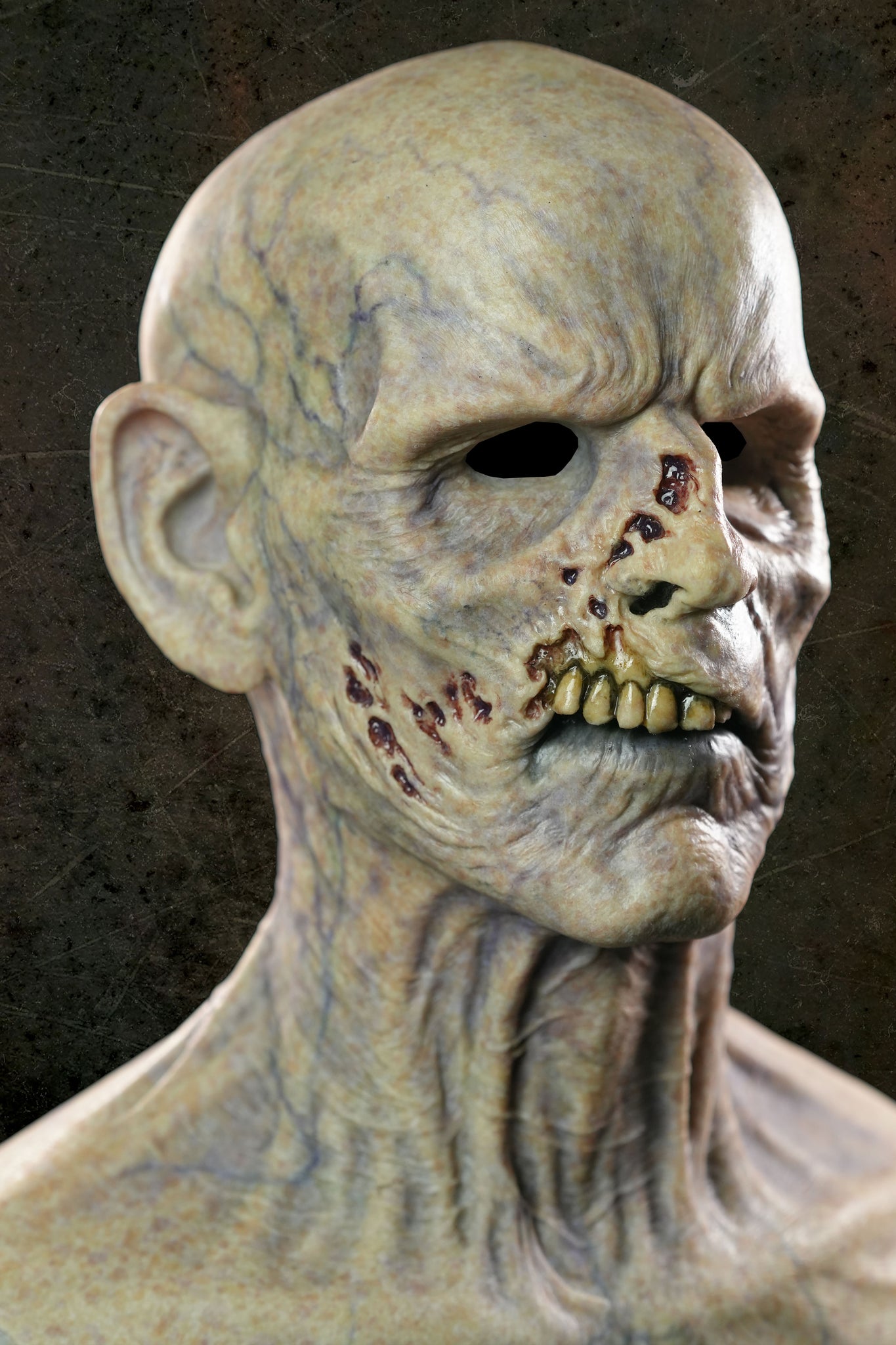 Desert Zombie Realistic Silicone Zombie Mask