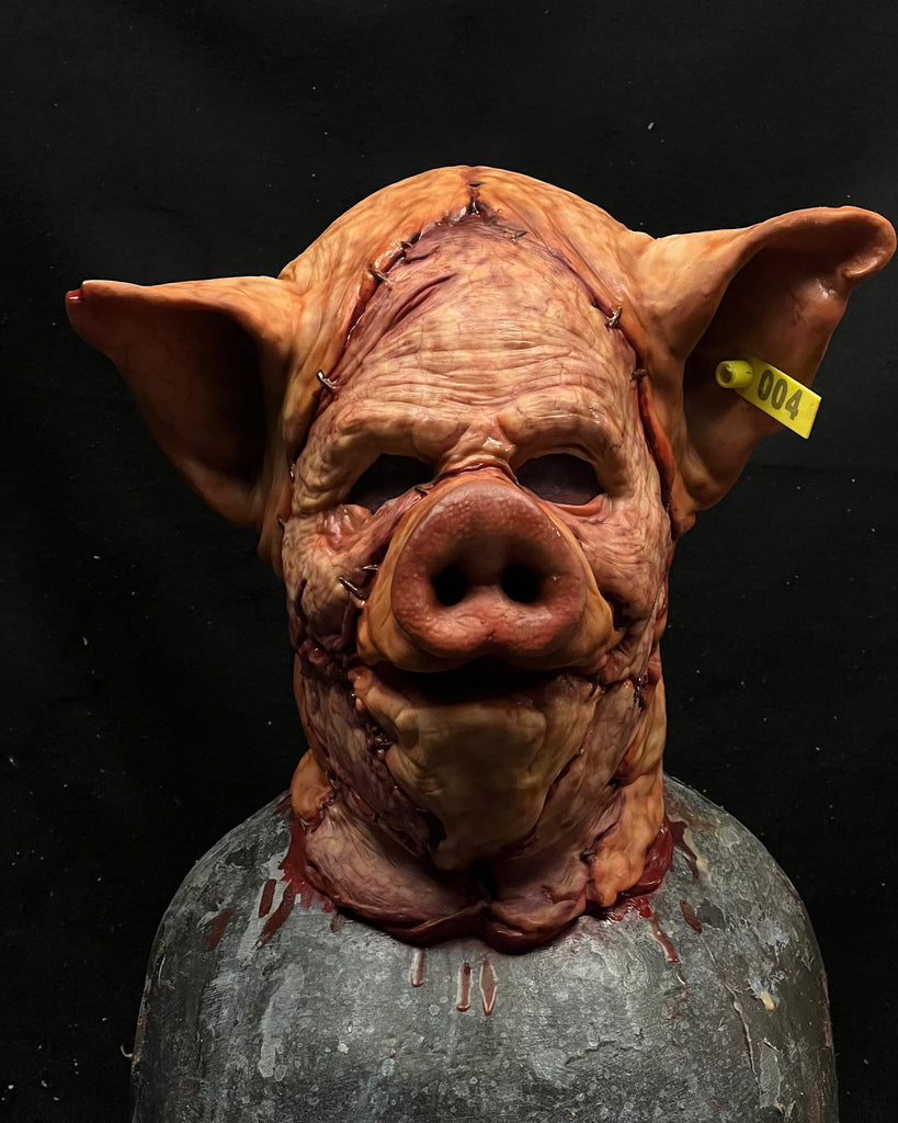 Silicone Pig Man Skullskin - Haunted House Creations
