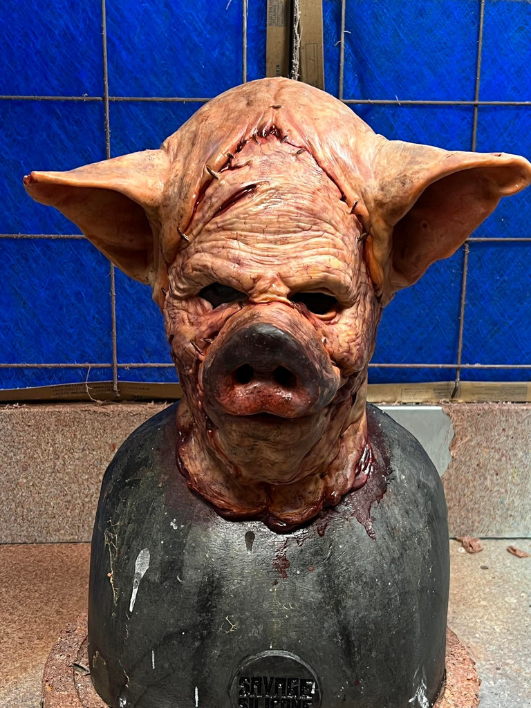 Silicone Pig Mask - Serial Killer Mask